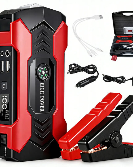 Galingas automobilio paleidiklis (Jump Starter) 28000mAh