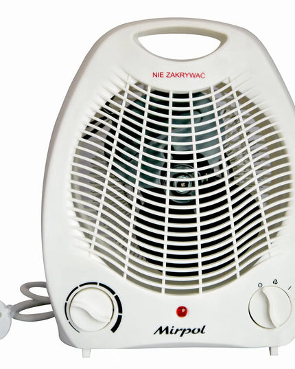 Galingas elektrinis šildytuvas ventiliatorius 2000W su termostatu MIRPOL HH-101