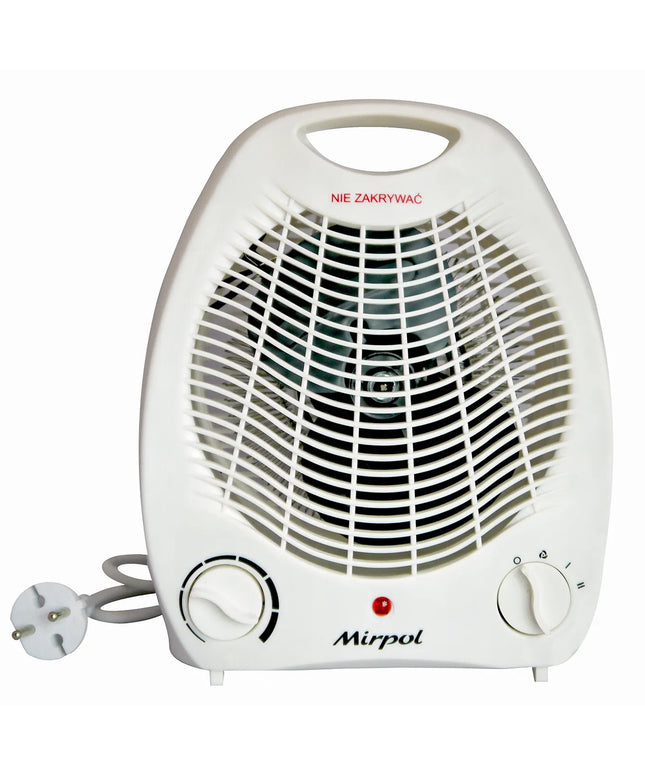 Galingas elektrinis šildytuvas ventiliatorius 2000W su termostatu MIRPOL HH-101