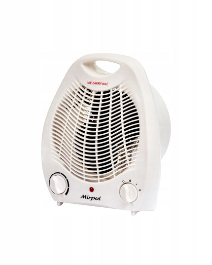 Galingas elektrinis šildytuvas ventiliatorius 2000W su termostatu MIRPOL HH-101