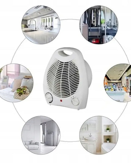 Galingas elektrinis termoventiliatorius N'OVEEN FH03 su termostatu 2000W