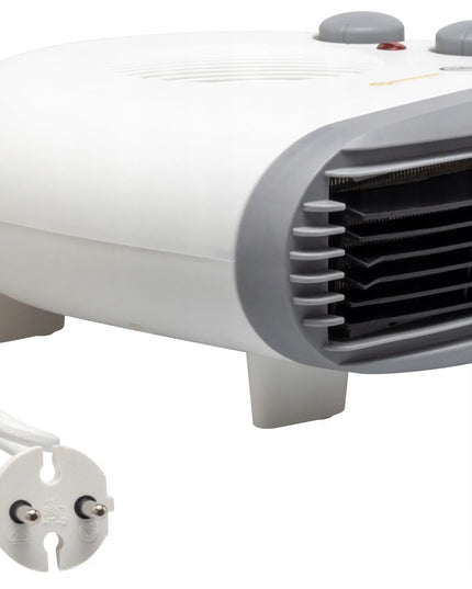 Galingas elektrinis ventiliatorinis šildytuvas Weber 2000W su termostatu