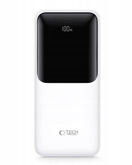 Galingas išorinis akumuliatorius 30000mAh Powerbank USB-A USB-C LED - #OUT978