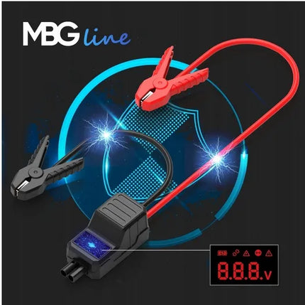 Galingas „Jump Starter“ paleidimo įrenginys „MBG line ET03 PRO MAX“ 16000mAh Powerbank