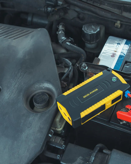 Galingas „Jump starter“ užvedimo įrenginys, „Booster“, „Powerbank“ 12V 16800mAh rinkinys