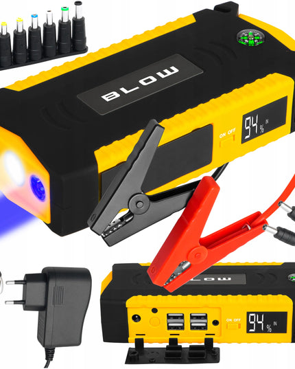 Galingas „Jump starter“ užvedimo įrenginys, „Booster“, „Powerbank“ 12V 16800mAh rinkinys
