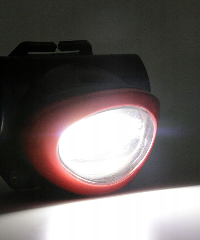 Galingas LED galvos žibintas, COB prožektorius ant galvos, 350 lm