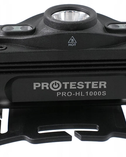 Galingas LED galvos žibintas PROTESTER 1000lm, įkraunamas
