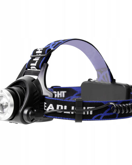 Galingas LED galvos žibintuvėlis