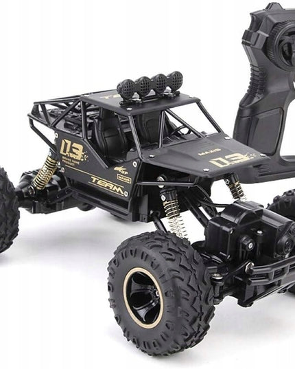 Galingas nuotoliniu būdu valdomas visureigis Rock Rover RC 4x4, 1:16 mastelis