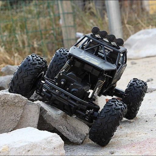 Galingas nuotoliniu būdu valdomas visureigis Rock Rover RC 4x4, 1:16 mastelis