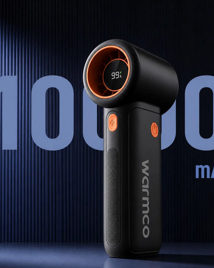 Galingas USB ventiliatorius 15000RPM, mini rankinis ventiliatorius, aušinimas, 10000mAh