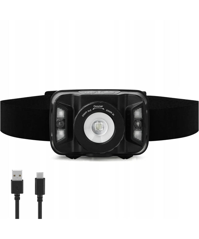 Galvinis LED žibintuvėlis Beon Blackhawk Pro 360lm USB