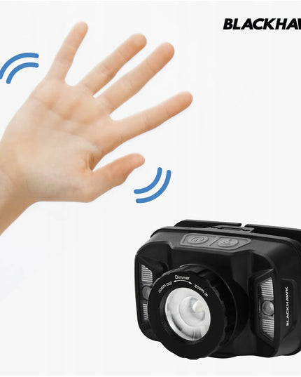 Galvinis LED žibintuvėlis Beon Blackhawk Pro 360lm USB