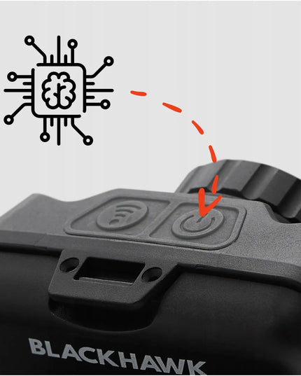 Galvinis LED žibintuvėlis Beon Blackhawk Pro 360lm USB