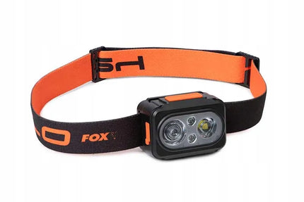 Galvinis žibintuvėlis Fox Halo Multi Colour 500c Headtorch su USB įkrovimu