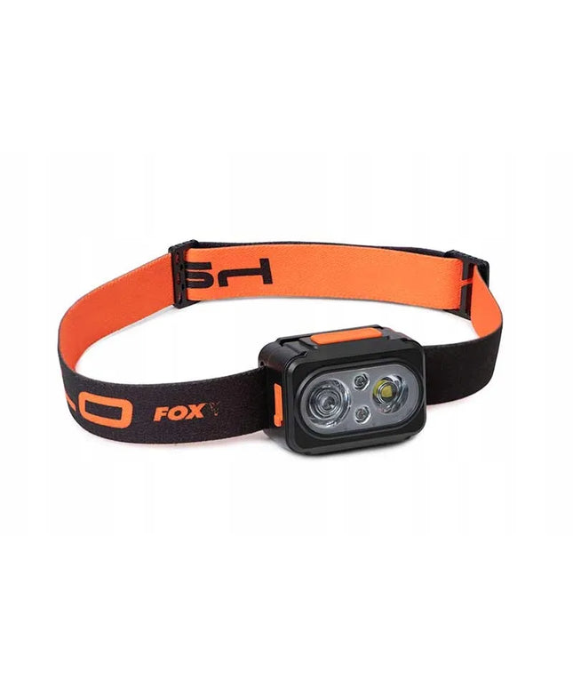 Galvinis žibintuvėlis Fox Halo Multi Colour 500c Headtorch su USB įkrovimu