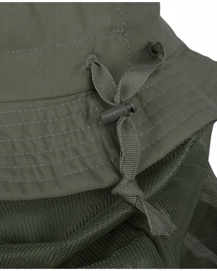 Galvos tinklelis nuo uodų Mil-Tec Boonie Hat 10 x 14 / 16,5 cm žalias
