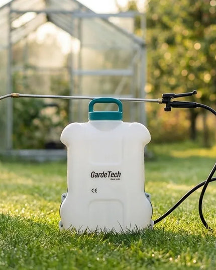 GardeTech akumuliatorinis kuprinis elektrinis purkštuvas 10L 11810G
