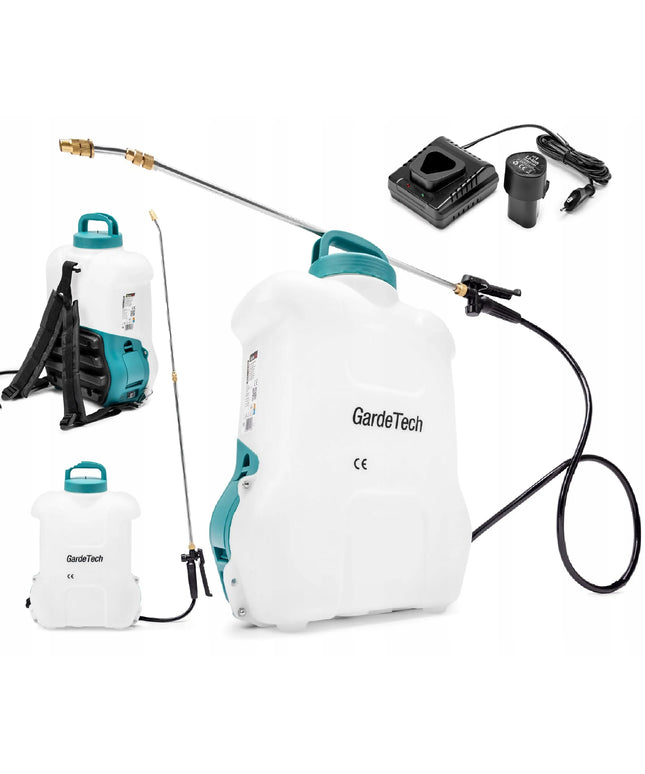 GardeTech akumuliatorinis kuprinis elektrinis purkštuvas 10L 11810G