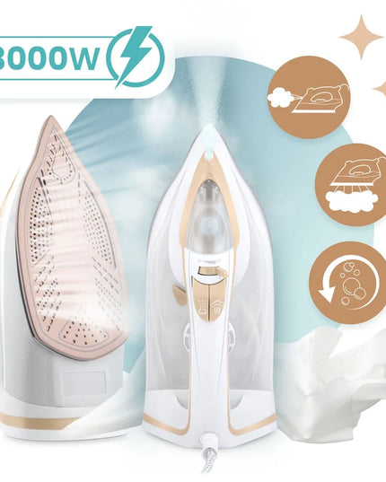Garinis lygintuvas 3000W Berdsen BD-330 keramininis padas vertikalus lyginimas