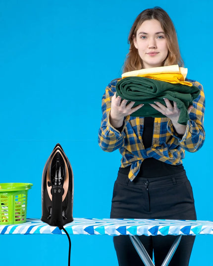 Garinis lygintuvas 8-viename, didelė galia 2600 W, keraminė danga, ANTI-CALC ir ANTI-DRIP funkcijos