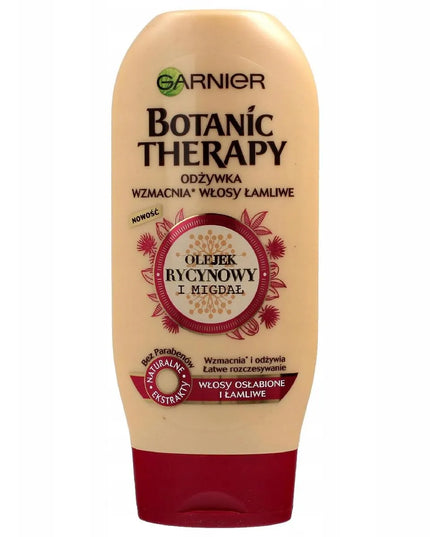Garnier Botanic Therapy plaukų kondicionierius su ricinos aliejumi ir migdolais 200 ml
