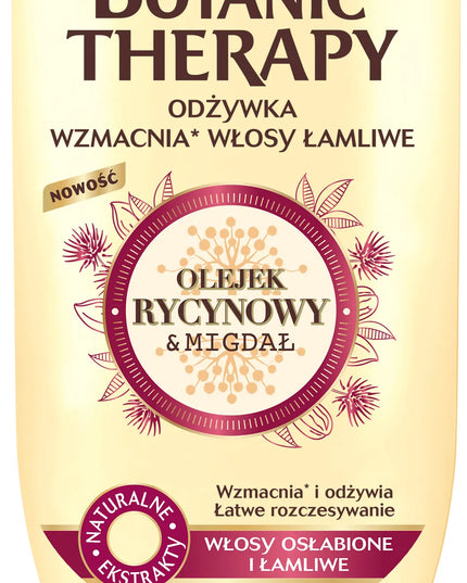 Garnier Botanic Therapy plaukų kondicionierius su ricinos aliejumi ir migdolais 200 ml