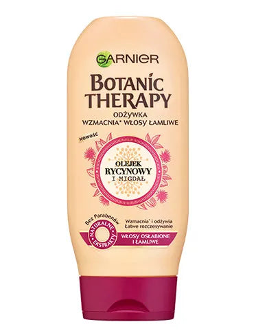 Garnier Botanic Therapy plaukų kondicionierius su ricinos aliejumi ir migdolais 200 ml