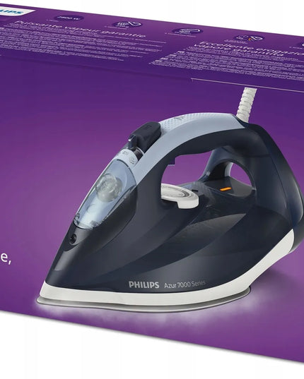 Garų lygintuvas 2800W Philips Azur 7000 serija mėlynas DST7030/20