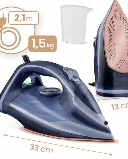 Garų lygintuvas Berdsen BD-330, 3000 W, keraminė danga, vertikalus lyginimas