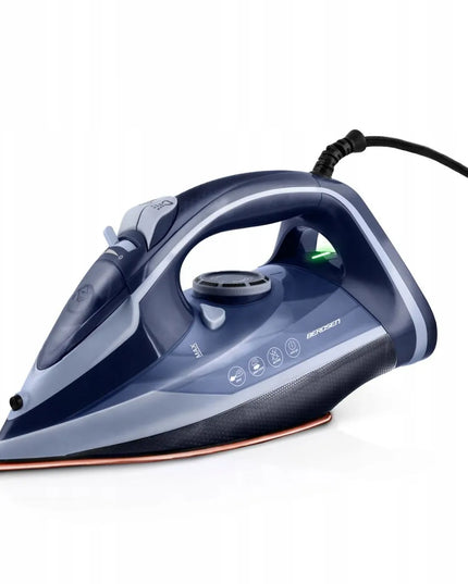 Garų lygintuvas Berdsen BD-330, 3000 W, keraminė danga, vertikalus lyginimas