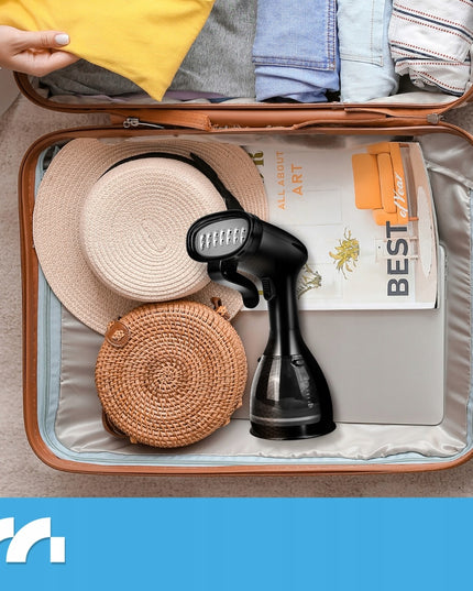 Garų lygintuvas MalTec HDS5000W – vertikalus lyginimas, dezinfekcija, 7in1 su priedais kelionėms ir namams