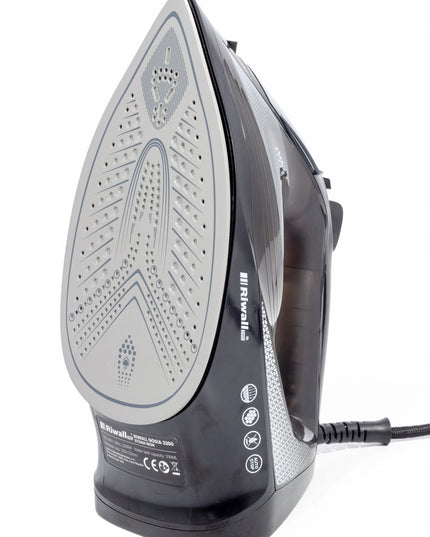 Garų lygintuvas Riwall Pro GOSIA 3200, keraminis padas, savaiminio išsivalymo funkcija, 3200 W