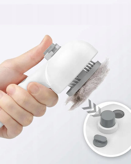 Garų šepetys šunims ir katėms kailio priežiūrai Steamy Cat Brush