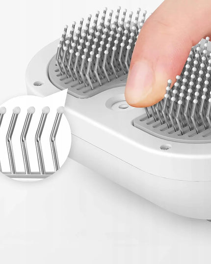 Garų šepetys šunims ir katėms kailio priežiūrai Steamy Cat Brush
