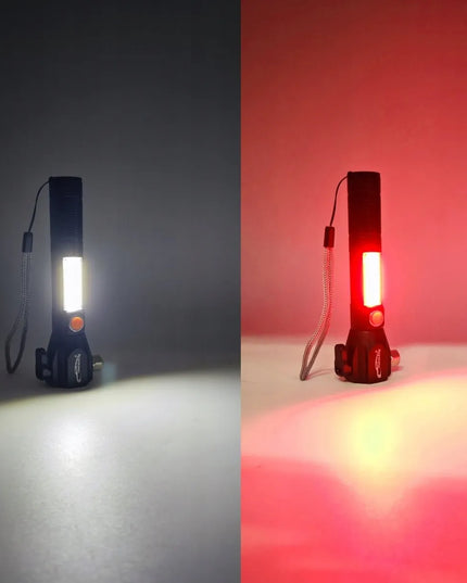 Gelbsti tipo žibintuvėlis – 2x LED, 6 funkcijos, kurios gali išgelbėti jūsų gyvybę