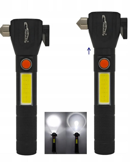 Gelbsti tipo žibintuvėlis – 2x LED, 6 funkcijos, kurios gali išgelbėti jūsų gyvybę