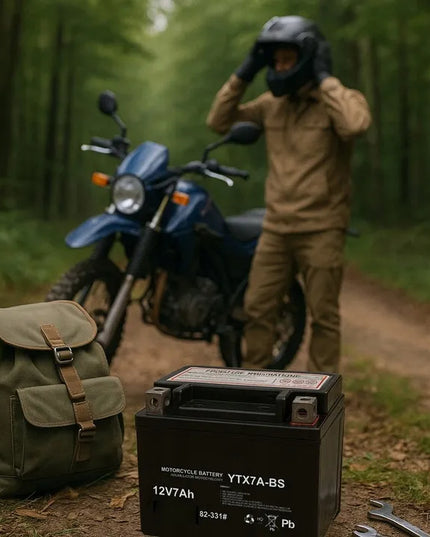 Gelinis akumuliatorius 12V 7Ah motociklui, motoroleriui, patvarus, ilgaamžis