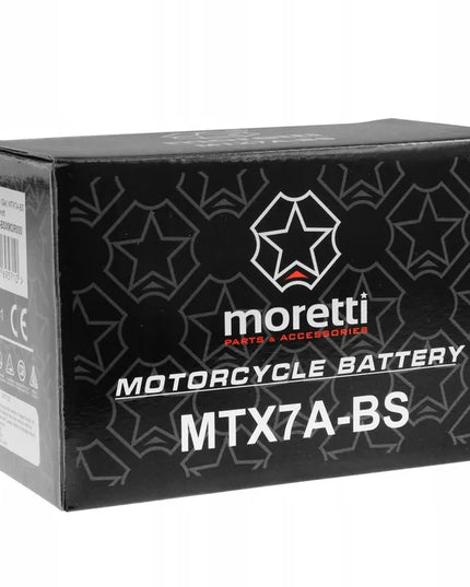 Gelinis akumuliatorius 12V 7Ah motoroleriui ir motociklui Martinelli