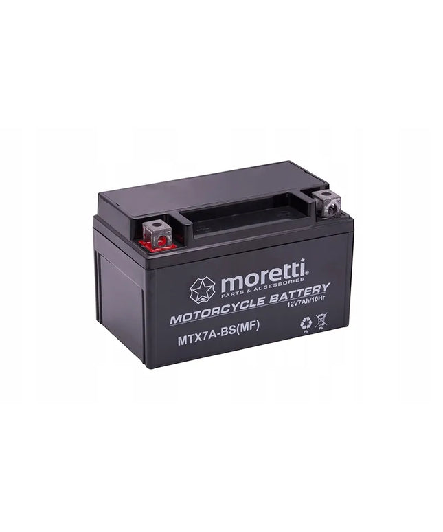 Gelinis akumuliatorius 12V 7Ah motoroleriui ir motociklui Martinelli