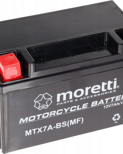 Gelinis akumuliatorius 12V 7Ah motoroleriui ir motociklui Martinelli
