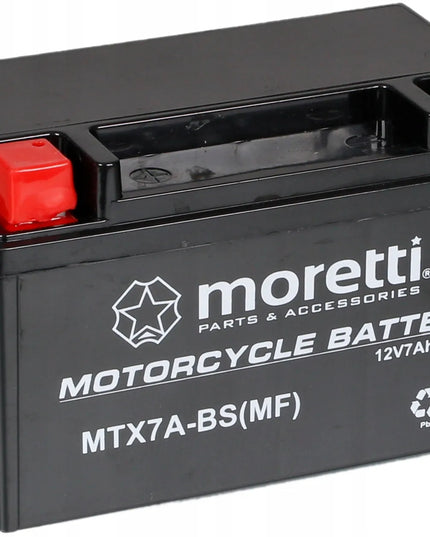 Gelinis akumuliatorius 12V 7Ah motoroleriui ir motociklui Martinelli