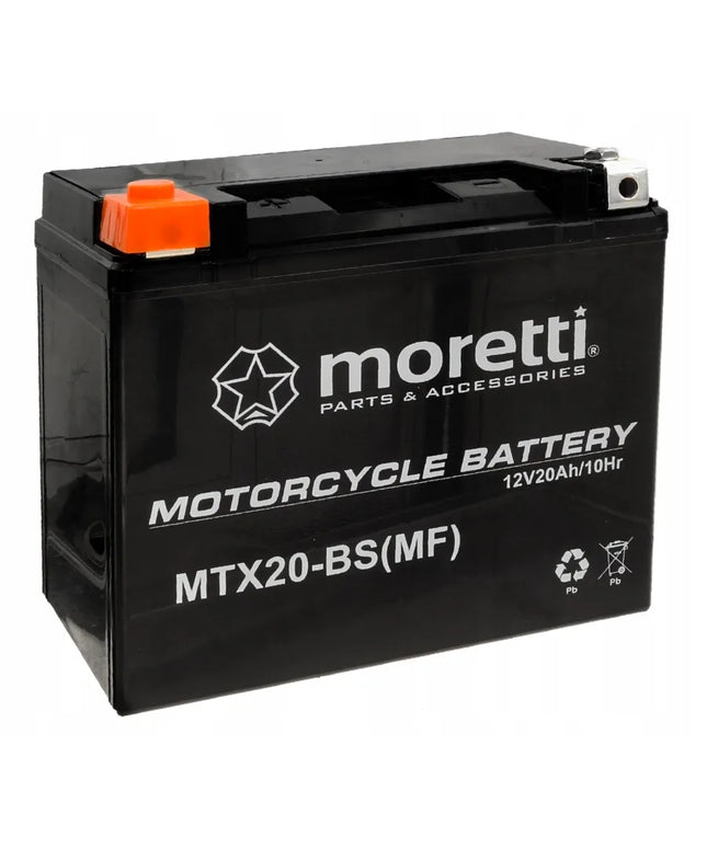 Gelinis akumuliatorius MORETTI MTX20-BS 20 Ah YTX20-BS Martinelli
