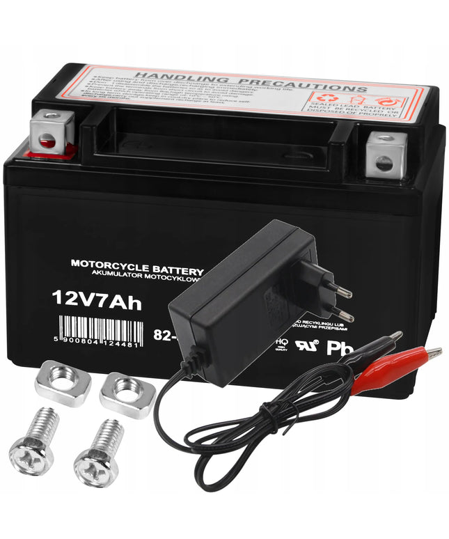 Gelinis akumuliatorius XTREME 12V 7Ah motociklui, motoroleriui