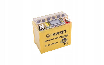 GELINIS LCD AKUMULIATORIUS 12V 5Ah MOTOROLERIUI IR MOTOCIKLUI Martinelli