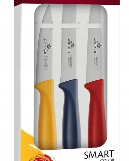 Gerlach Smart Color peilių rinkinys, 3 vnt.