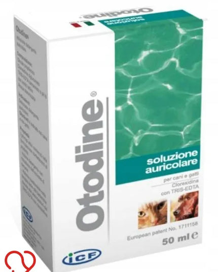 Geulincx Otodine 50 ml ausų valymo skystis šunims ir katėms