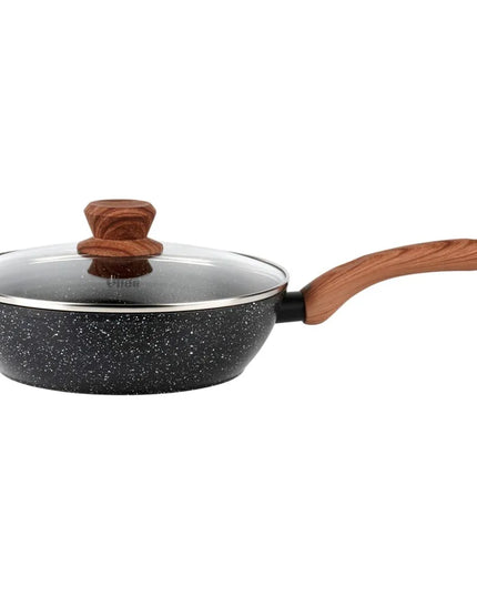 Gili granitinė keptuvė su dangčiu VILDE, 24 cm, 2,2 l