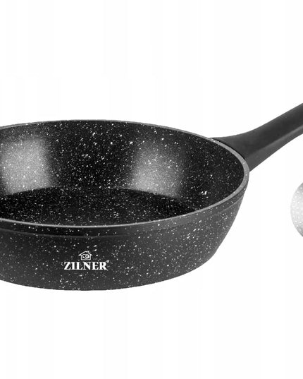 Gili marmurinė neprideganti keptuvė 26 cm 2,6 l, indukcinė, dujinė, ZILNER